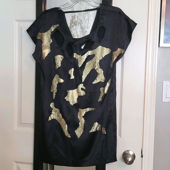 Affliction Black Premium Black Mini Dress